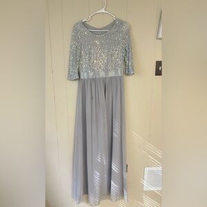 Sparkling Silver Women’s Dress